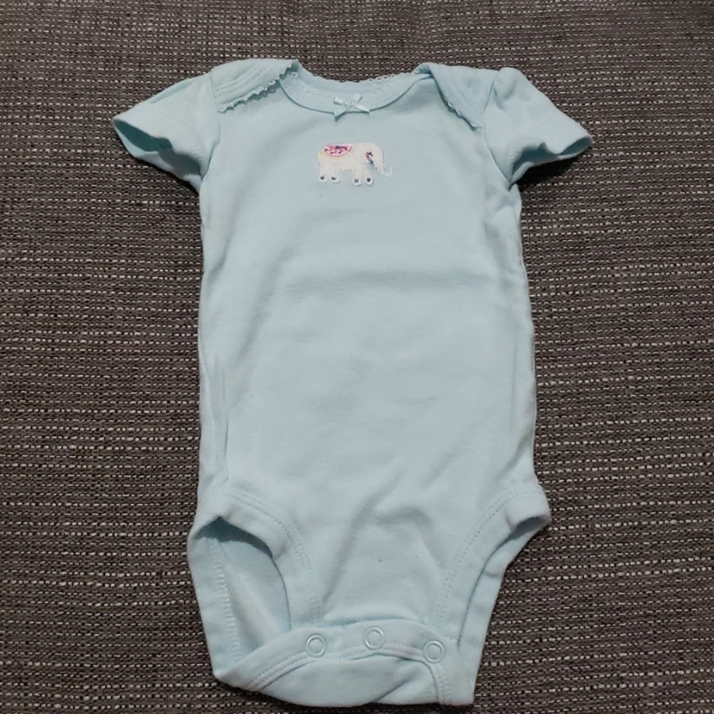 Super cute elephant onesie!